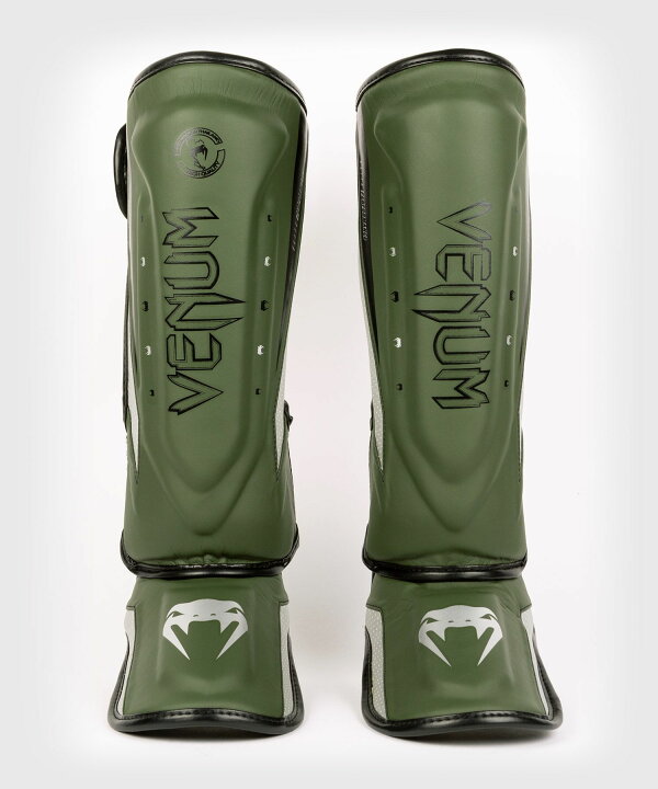 楽天市場】VENUM レッグガード ELITE EVO SHINGUARDS (カーキ×シルバー 