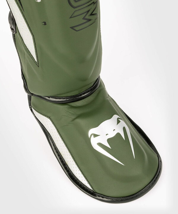 楽天市場】VENUM レッグガード ELITE EVO SHINGUARDS (カーキ×シルバー 
