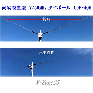 CDP-406@Rbg@7/50MHzс@ȈՐݒu@tB[h^@_C|[Aei@CDP406