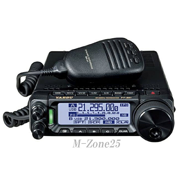 楽天市場】FT-891 100W機 YAESU HF/50MHz帯 オールモードフィールド  