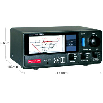 楽天市場】第一電波工業 ダイヤモンド SX200 通過形SWR・パワー計(1.8  