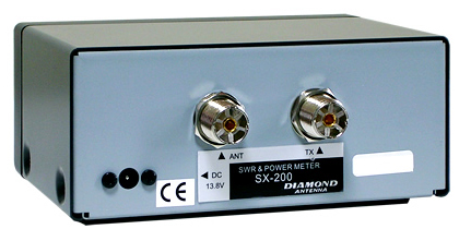 楽天市場】SX200 第一電波工業（ダイヤモンド） 1.8～200MHz 通過形SWR
