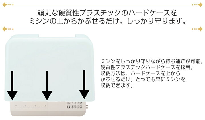 楽天市場】＼P17倍！3,650円OFFクーポン配布／ 特別付属10点！ミシン 