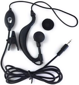 トランシーバー ヘッドセット イヤホンマイク T388 BC-20 トランシーバー 対応 耳掛けフック式 固定用クリップ イヤーパット付 イベント ライブ ライブハウス スタッフ クリスマスイベント クリスマス 旅行djpj28