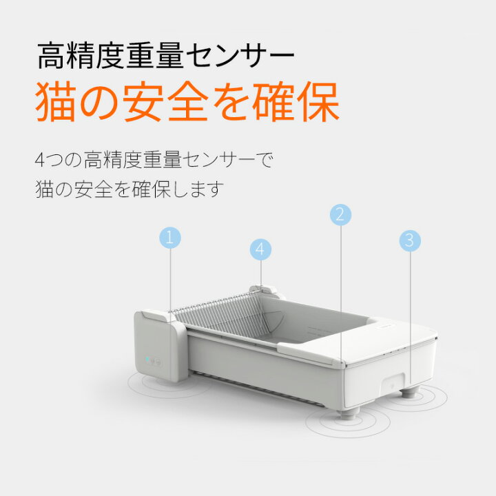 楽天市場】【P5倍+クーポン】UBPET C30 自動猫トイレ 開放式 オープン 