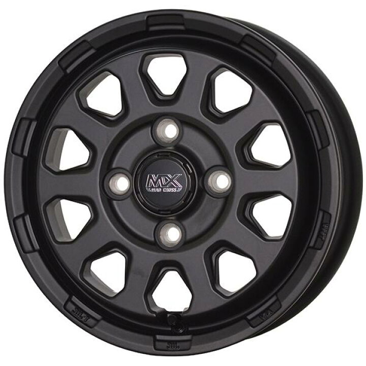 楽天市場】12インチ マッドクロス レンジャー 4.00B 4J+43 4H-100 4本 