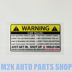 jdm usmd ���� �Ԃ̃��[�� �x�� �X�e�b�J�[ 1�� WARNING �p���f�B �W���[�N �X�^���X �w���t�� �g���b�N �C�^�Y�� �h���t�g �J�X�^��