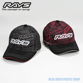RAYS OFFICIAL GEAR キャップ 帽子 1個 グレー レッド S-M L-XL ポリエステル ウレタン 刺繍 プリント No.7409