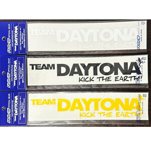 �y���������}���\���ő�28�{�z RAYS ���C�Y �X�e�b�J�[ �`�[�� �f�C�g�i TEAM DAYTONA KICK THE EARTH �k�L�����^�C�v 1�� No.31 �z���C�g �C�G���[ �}�b�g�u���b�N