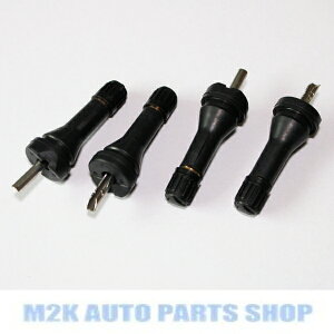 TPMSバルブ 4個 ブラック エアバルブ エアーバルブ 空気圧センサー 直接式 TN