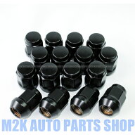 【お買い物マラソン最大30倍】 ホイールナット 16個 ブラック 標準サイズ M12 P1.25 P1.5 19HEX 21HEX
