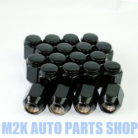 【お買い物マラソン最大28倍】 ホイールナット ブラックナット P1.5 P1.25 19HEX 21HEX 20個 国産車 全般対応 普通車 ミニバン セダン プリウス クラウン 速達 アルファード ヴェルファイア ステップワゴン エクストレイル エルグランド