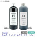 【4/20から30まで限定！抽選で10万ポイントが当たる！】★〈5〉【1＆1セット】【送料無料】［ナプラ］N. エヌドット カラーシャンプー＆トリートメント セット シルバー 320mL&300g サロン専売品