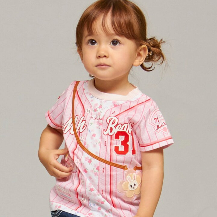 楽天市場】セール30%OFF！ミキハウス ベースボール 半袖Tシャツ(80cm 