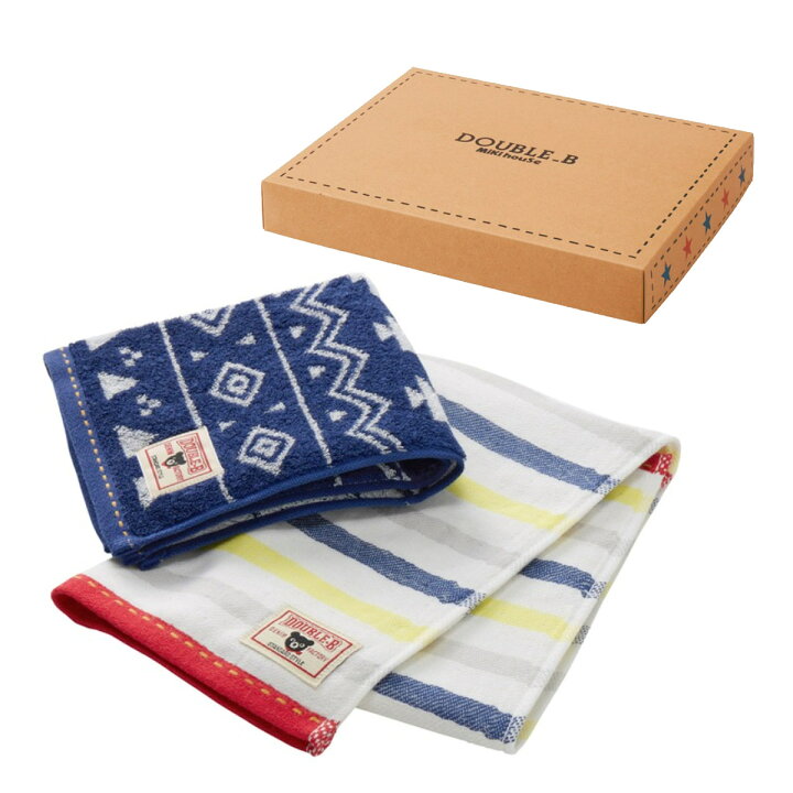 楽天市場】セール30%OFF！ダブルビー フェイス＆ミニタオルセット ※箱 
