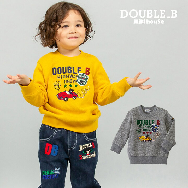楽天市場】セール30%OFF！ダブルビー アメ車デザイン 刺繍トレーナー 