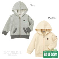 楽天市場】ミキハウス ダブルb（パーカー｜トップス）：キッズ 