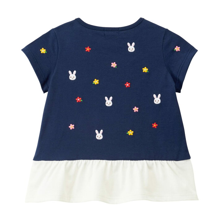 楽天市場】セール30%OFF！ミキハウス うさこ 裾フリル付 半袖Tシャツ 