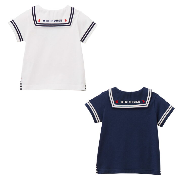 楽天市場】セール30%OFF！ミキハウス セーラー 半袖Tシャツ(90cm 