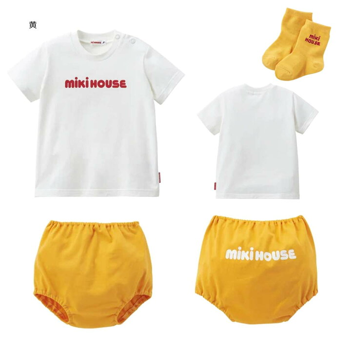 楽天市場】ミキハウス ブルマ ソックス 半袖Tシャツ 3点セット ギフト 