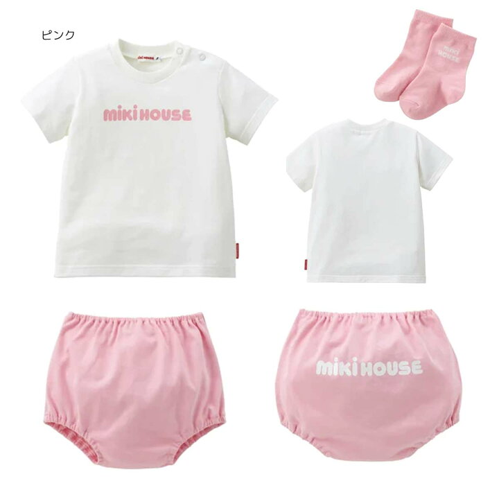 楽天市場】ミキハウス ブルマ ソックス 半袖Tシャツ 3点セット ギフト 