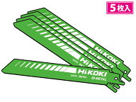 HiKOKI セーバーソー　ストレートタイプ No.107　0031-8617 150mm / 薄物・金属用(5枚入)