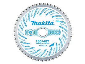 マキタ DCホワイトメタルチップソー A-69216 150mm×48P / ステンレス兼用金工刃