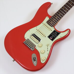 Fender@American Ultra Luxe Vintage '60s Stratocaster HSS, Rosewood Fingerboard, Fiesta Red [US25009777]