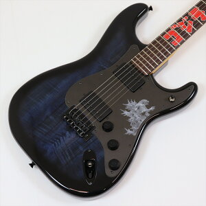 Fender@Made in Japan Godzilla Stratocaster, Rosewood Fingerboard, Godzilla Blue [JD25022533]