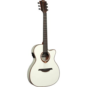 LAG Guitars�@ Tramontane T118ASCE-IVO Auditorium slim Cutaway Acoustic-Electric Ivory