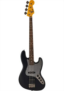 Fender�@Made in Japan Hybrid II 2026 Collection Jazz Bass Satin Metallic, Rosewood Fingerboard, Matte Phantom Black