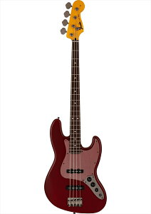 Fender�@Made in Japan Hybrid II 2026 Collection Jazz Bass Satin Metallic, Rosewood Fingerboard, Matte Inferno Red