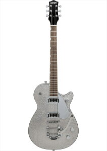 Gretsch�@G5230T Electromatic Sparkle Jet FT Single-Cut with Bigsby, Laurel Fingerboard, Silver Sparkle