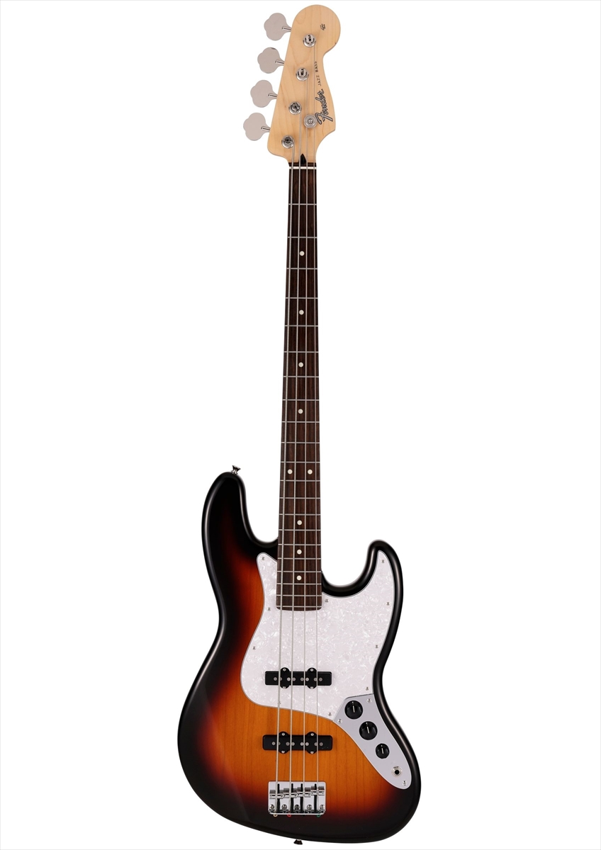 Fender 2021 直送商品 Collection Made in Japan Hybrid II 3-Color Jazz Sunburst Bass 引き出物 Metallic