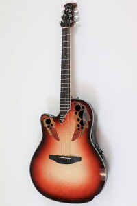 Ovation@The Celebrity Collection Celebrity Elite Exotic Lefty Mid Depth CE44LX-1R [CCV21090900]