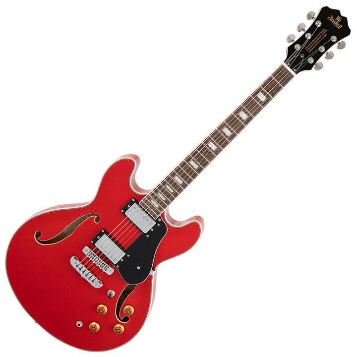 楽天市場】Aria Pro II セミアコ−スティックギター TA-200 RD 