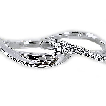 結婚指輪 マリッジリング K18 ホワイトゴールド ダイヤモンド 76％以上節約 流行のアイテム 送料無料 ペアリング ダイヤ K18wg 指輪 0.08ct