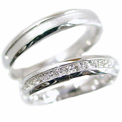 結婚指輪 マリッジリング プラチナ ペアリング 2本セット お買い得 送料無料 プラチナ900 ダイヤ Pt900 ペア2本セット 11周年記念イベントが 指輪 ダイヤモンド 0.10ct