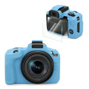 VOVMOEYA Lm CANON EOS R50ƌ JیP[X(KXtB2t 9H 0.25mm)AEOS R50{fBP[X \tgȃVR ~[XJJo[ y Sʕی Or