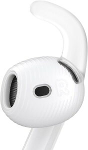 Gcioii for AirPods 4 イヤーフック イヤーピース ズレ解消 落ち防止 3ペア入り イヤフォン アクセサリ Apple AirPods 4 適用