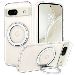 DOMAVER Google Pixel 8A P[X 360°]X^h cΉ O }Olbg MagSafeΉ  ω CX[dΉ sNZ8a P[X ČRMILKiϏՌ wh~ O[OsNZ