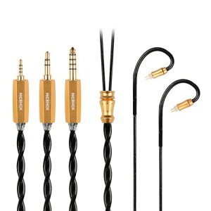 NICEHCK BlackSoul CzP[u ⃁bL܌fƃAA[X 3.5mm vO 0.78mm 2Pin RlN^ AbvO[hP[u vO | HIFI P pP[u 1.2m (0.78 2Pin 3