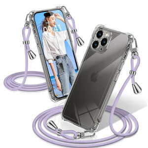XIOYATY �p�� iPhone 11 Pro Max �P�[�X �N���A �V�����_�[ �A�C�t�H��11 Pro Max �J�o�[ �ϏՌ� �X�}�z�P�[�X ���� �D��X�g���b�v�t�� ������ ��|�� �R�t�� ��|�� �΂߂��� �N���X�{�f�B ���ړI