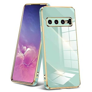 Galaxy S10 Plus P[X NA ϏՌ TPU P[X Yی \tgP[X  bLH CX[d MNV[S10 Plus Jo[ bvz[t ^ y bLg O[/S[