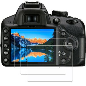 PCTC 0.3mm Optical 9H Tempered Glass Screen Protector Skin Film for DSLR Camera Nikon D3100 D3200 D3300 Anti-scratches Anti-Dust Anti-Fingerprint