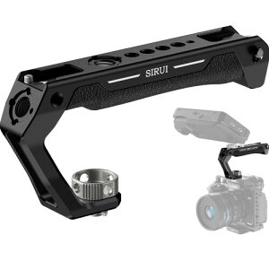 SIRUI �g�b�v�n���h�� 3/8�C���`-16 ARRI �ʒu���߃s���}�E���g�t�� �J�����P�[�W �V���R���g�b�v�n���h�O���b�v �R�[���h�V���[�t�� ���S�s���t�� 1/4�C���`��3/8�C���`�̈ʒu���߃X���b�h