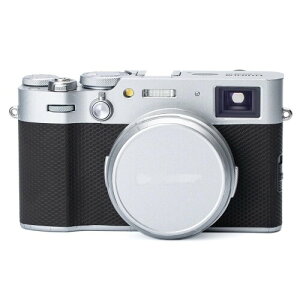 Fujifilm X100VI ��p�J�����{�f�B�ی쑕���X�e�b X100VI ���h�~�ϖ��Ր��J�����X�L���J�o�[ �v���e�N�^�[ �t�B���� (�V���o�[ + �}�b�g�u���b�N)