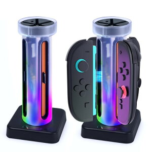 Switch2 Joy-Conp [d X^hSwitch2 WCR 4 in 1 Switch2 Rg[[ [dhbN ߏ[h~ RGB LEDt USBP[ut