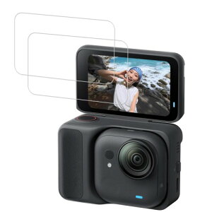 HKKAIS ���{���Ɏq�̗p Insta360 GO Ultra �p �K���X�t�B���� ���� �K���X �t����� �ی�t�B����