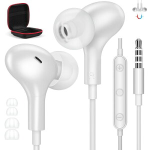 イヤホン 有線 マイク付き 3.5mmジャック対応iphone 6s plus 対応AQUOS Sense8 wish2 音量調整 通話可能 カナル型 イヤフォン パソコン PC 用 いやほん テレワーク 対応XiaoMi11T Pro 対応 moto g13 g52j 対応